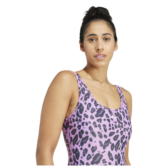 Adidas Γυναικείο ολόσωμο μαγιό Print U-Back Swimsuit